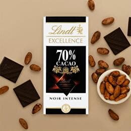 EXCELLENCE LINDT Chocolat noir intense 70 % cacao