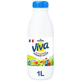 CANDIA Lait viva 1/2 écrémé vitaminé