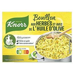 KNORR Bouillon aux herbes & à l'huile d'olive