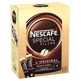 NESCAFÉ Sticks café spécial filtre x25
