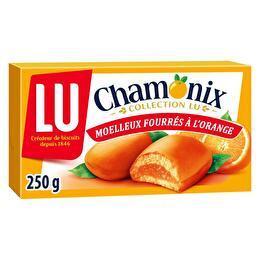 LU Chamonix - Biscuits moelleux fourrés à l'orange