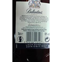BALLANTINE'S Blended Scotch Whisky 40%