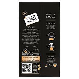 Carte Noire, Classique, Café Moulu Idéal pour les Cafetières Filtres, pour  un Café avec un Arôme Intense et Subtil, avec des Notes Suaves et