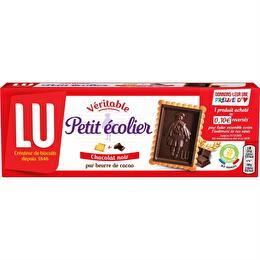 PETIT ÉCOLIER LU Petit beurre avec tablette de chocolat noir
