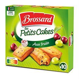 BROSSARD Mini cakes aux fruis x10