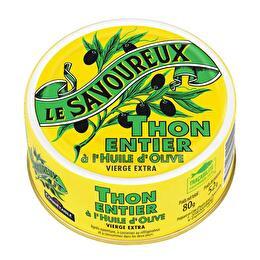 LE SAVOUREUX Thon à l'huile d'olive