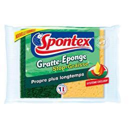 SPONTEX Gratte-éponge stop graisse
