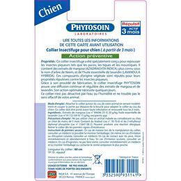 PHYTOSOIN Collier insectifuge chien