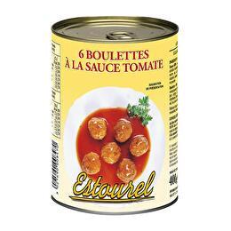 ESTOUREL Boulettes de viandes sauce tomates 1/2