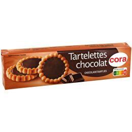CORA Tartelettes au chocolat x8