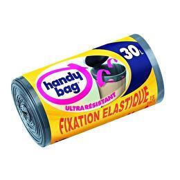 HANDY BAG Sacs poubelle fixation elastique 30L