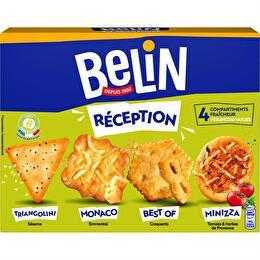 Assortiment de biscuits apéritif Réception Belin - Boîte de 400 g