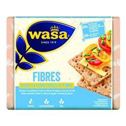 FIBRES WASA Tartines croustillantes riche en fibre de seigle et de son blé