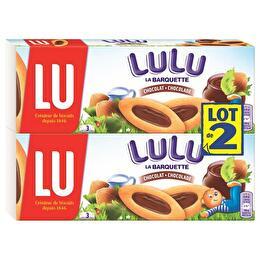 LU Lulu la barquette - Génoise garnie au chocolat 2x120g