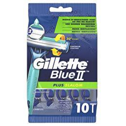 GILLETTE Rasoir jetable Blue II plus slalom