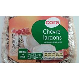 CORA Pizza chèvre lardons