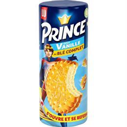 PRINCE LU Biscuits goût vanille au blé complet