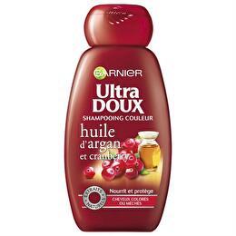 ULTRA DOUX GARNIER Shampooing huile d'argan et cranberry