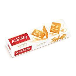 KAMBLY Biscuits butterfly au beurre extra-fins et aux amandes