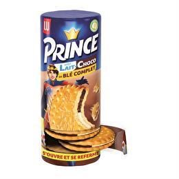 PRINCE LU Biscuits double goût lait choco