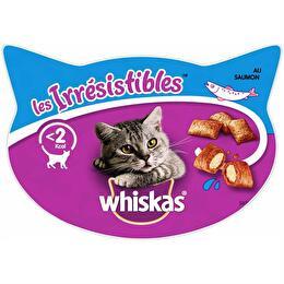 WHISKAS Friandises pour chat Les irresistibles au saumon