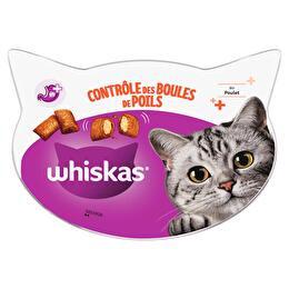 Whiskas - Friandise pour chat Contrôle des boules de poils - Supermarchés  Match