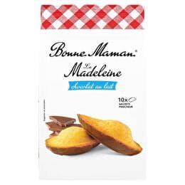 BONNE MAMAN Madeleine chocolat au lait x10