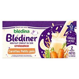 BLÉDINA Blédiner - Brique croissance carottes petits pois dès 12 mois