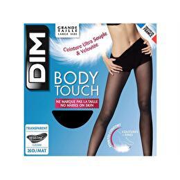 DIM Collant Body Touch Transparent, Noir, T3
