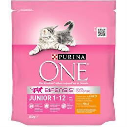 ONE PURINA Croquettes chat junior poulet