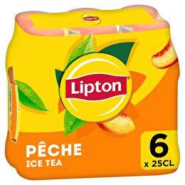 LIPTON Ice tea saveur pêche