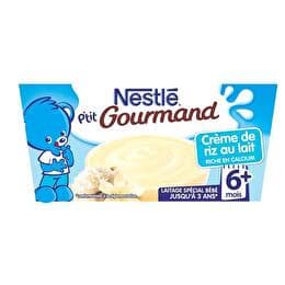 NESTLÉ P'tit Gourmand - Crème de riz au lait dès 6 mois +
