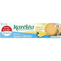 KARÉLÉA Biscuits craquants saveur citron sans sucres