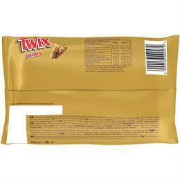 TWIX Mini barre chocolatée nappage caramel x19