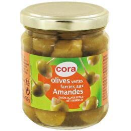 CORA Olives vertes farcies aux amandes