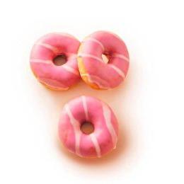 VOTRE PÂTISSIER PROPOSE Mini donuts framboises x 3