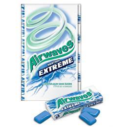 AIRWAVES Chewing-gum menthe extrême x5