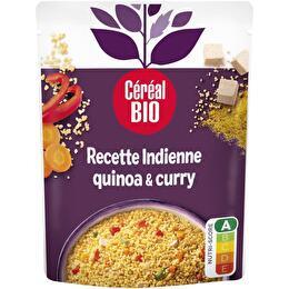 CÉRÉAL BIO Quinoa et boulghour à l'indienne BIO