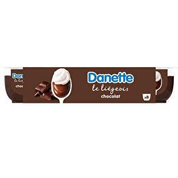 DANETTE DANONE Le Liégeois  chocolat