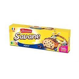 BROSSARD Savane - Gâteau pépites chocolat x7