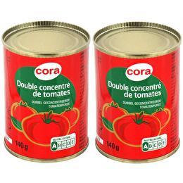 CORA Double concentré de tomates