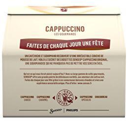 SENSEO Dosettes cappuccino Original onctueux & délicat  x8