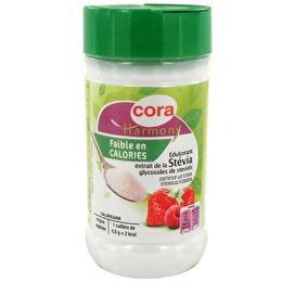 Cora - Edulcorant en poudre aux extraits de stevia - Supermarchés Match