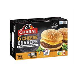CHARAL Cheeseburger x6