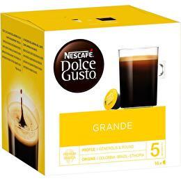 Nescafé Dolce Gusto - Capsules café grande x16 - Supermarchés Match