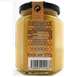 Préparation de miel et gelée royale bio 375g - Famille Vacher