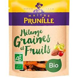 Maître Prunille - Mélange graines & fruits bio - Supermarchés Match