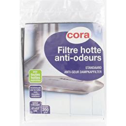 CORA Filtre hotte anti-odeurs 47x57cm