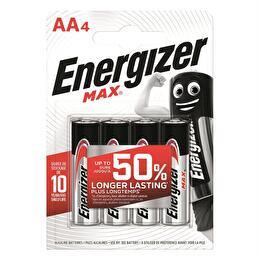 ENERGIZER Piles alcalines max powerseal LR06