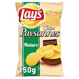 LAY'S Chips paysannes nature
